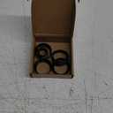 Voodonala Radio AC Knobs Air Conditioner Switch Button Center Console Switch Knob Cover Trim for 2022-2025+ Chevy Silverado GMC Sierra Interior Accessories Aluminum Alloy Black