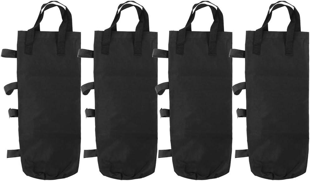 OUKENS Windproof Weight Sandbag, 4Pcs Weights Sand Bags Fixing Base Accessory for Outdoor Canopy Tent Sunshade Awning Working Out