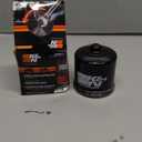 K&N Motorcycle Oil Filter: High Performance, Premium, Designed to be used with Synthetic or Conventional Oils, Wrench Off Nut: Fits Select Suzuki Motorcycles, KN-138