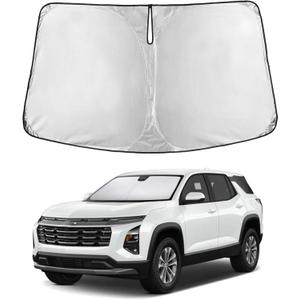 EcoNour Windshield Sunshade Compatible for Chevrolet Equinox 2025 2026, Sun Visor for Front Windshield & Window Sun Shade Cover, UV Heat Blocker & Protector, Car Accessories