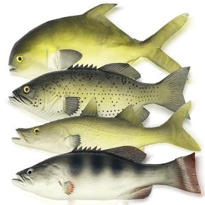 Nexboraque 8  Pack Fake Fish, 11 Inch Artificial Fish Models Simulated Pretend Realistic Fish Lifelike Sea Fish for Party Display, Kitchen Decor, Photography Props, 4 Types
