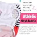 XXS Dog Clothes for Small Dogs: Mesh Doggie Shirts with Cute Patterns, Small Dog Clothes for Girls Fit for 1-2lb Pet T-Shirts, 4 Pack Puppy Clothing for Summer