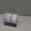 Bluesky Trading MiniWare Clear Plastic Square Plate(Pack Of 50)- 2" x 2" x .5" -Elegant Design, Perfect Party Essentials Of Appetizers, Desserts & Small Bites For Parties, Receptions & Catering Events