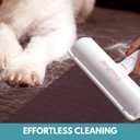 CrafTreat Reusable Pet Hair Remover Roller for Furniture & Couch, Dog and Cat Fur Removal Tool, Lint Roller for Sofa, Car Seats, Bedding & Clothes