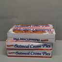 Little Debbie Oatmeal Creme Pies, 72 Soft Oatmeal Cookies with Creme (6 Boxes), 1.01 Pound (Pack of 6), Best Before: May/19/25