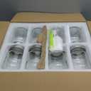 16pack 16oz Mason Jars with Airtight Lids and Bands, Regular Mouth Pint Canning Jars, Clear Glass Jars Ideal for Canning, Pickling, Meal Prep, Jam, Honey, Shower/Wedding Favors, Labels & Pen Included