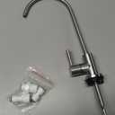 Drinking Water Faucet, Easy to Install Sink Water RO Faucet, Lead-Free Reverse Osmosis Faucets for Kitchen Bar Sink, Brushed Nickel SUS304 Stainless Steel