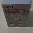 3L Portable Washing Machine,3 In 1 Portable Washer And Dryer Underwear Washing Machine,Mini Lavadora Portatil for Home, Apartment, Hotel, Camping & Travel(3L capacity)