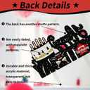 LINGTEER Happy 75th Birthday Red Acrylic Cake Topper,Red Theme Birthday Cheers to 75 Years Old Party Cake Decorations Gift Sign.