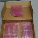 Minatee 150 Pieces Disposable Cutlery Set Plastic Silverware Heavy Duty Utensil Sets 50 Forks 50 Knives 50 Spoons for Home Office School Party Picnics Restaurant Outdoor Events(Pink)