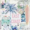 LUMARKE for iPhone Air Case, Cute Preppy Floral Cover for Women
