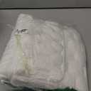 Bathroom Rugs, 16"24" inches, Bath Rug, Shower Rugs for Bathroom (White)