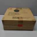 Flash Furniture Wall Mounted Magnetic Chalkboard with Solid Pine Wood Frame, Commercial Grade with Included Eraser and Chalk, 12" Round, Set of 2, Rustic