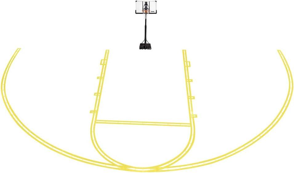 Franklin Sports Basketball Court Stencil - Easy to Use Basketball Marking Kit 