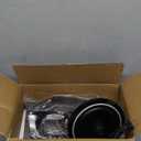 Cordless Iron for Clothes, 1500W Steam Iron Rapid Heating, Ceramic Soleplate, Auto Shut Off, Self-Clean, Anti-Calc, 3 Temperature Settings, 11.84oz Water Tank Ironing Clothes for Home, Black