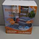 Vacuum Storage Bags Jumbo (12 x Jumbo),Plastic Packaging Bags,Space Saver Sealer Compression Bags for Blankets, Comforters, Pillows, Bedding,Clothes Storage