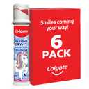 Colgate Kids Unicorn Toothpaste Pump with Fluoride for Cavity Protection, Ages 6+, ADA Accepted, Bubble Fruit, 4.4 Ounce, 6 Pack EXP JUNE 2025