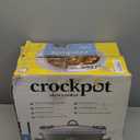 Crock-Pot Locking Lid 6qt Cook and Carry Programmable Slow Cooker Moonshine Green