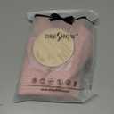 DRESHOW BQUBO Baby Swaddle Blankets for Girls, 4PCS Newborn Accessories Set with Matching Hat and Bow Headband with Card