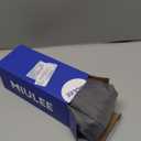 MIULEE Sheer Window Scarf Valance Voile Topper Long Window Treatment, Wedding Arch Drapes for Ceremony Canopy Bed, Swag Curtain Scarf Decoration One Panel, 54 x 144 Inches Long, Dark Grey