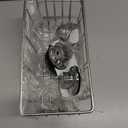 Suction Cup Shower Caddy Basket for Shampoo Combo Organizer Basket Stainless Steel Holder for Bathroom Storage，Pack of 2