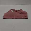 Yvette Zip Front Sports Bra - High Impact Sports Bras for Women Plus Size Workout Fitness Running (5X-Large Plus, Rouge Pink)