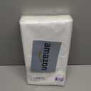 White 12 Pack Plastic Tablecloths 84" Disposable Round Table Cloth Plastic Table Cover for Party Disposable Tablecloths