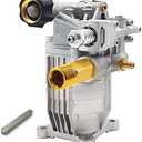 2400-2800PSI Pressure Washer Replacement Pump, 3/4" Shaft Horizontal Pressure Pump Replacement Power Washer Pumps for Power Washer
