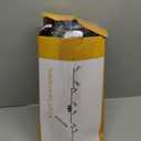 8 Light Track Lighting Fixtures Ceiling, Matte Black Kichen Track Lighting Fixtures, Rotatable Light Heads, Adjustable Modern LED Track Lights for Kitchen/Hallway, No GU10 Bulb