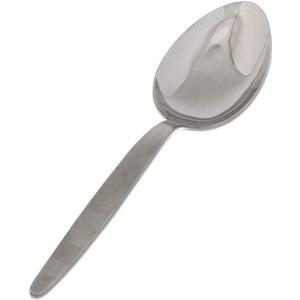 Kunz Regular Spoon | 9 inch 2.5 Tbsp18/10 Stainless Steel Chef Spoon | Basting Quenelle Cooking Plating Dinner Serving Spoons