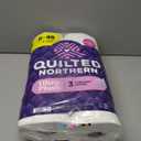 Quilted Northern Ultra Plush Toilet Paper, 8 Super Mega Rolls = 48 Regular Rolls, 3X Thicker*, 3 Ply Soft Toilet Tissue