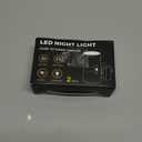 L LOHAS LED Bright Night Light, Night Lights Plug into Wall, 5000K Daylight White, Dimmable Nightlight Plug in with Light Sensor, Decorative LED Nightlights for Hallway Bathroom Kitchen, 2 Pack