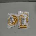 2 x 2pcs Magnetic Curtain Tiebacks, Strong Magnetic Window Curtain Tiebacks Decorative Rope Holdbacks Drapery Curtain Tie Backs for Window Draperies Hold Curtains Drape Ties Backs