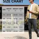 NORTHYARD Men's Bomber Jacket Lightweight Casual Windbreaker Zip Up Fashion Windproof Coat Spring Fall (L)