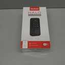 Kwikset Halo Wi-Fi Smart Lock, Keyless Entry Front Door Touchscreen Deadbolt, Matte Black Finish, Grade AAA Certified, UL Listed, Easy Install No Hub, App Control