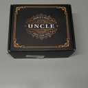 Uncle Gifts from Niece Nephew Uncle Birthday Gifts for Men Funcle Gift Ideas for Best Uncles from Kids Funny Promoted to Great Uncles Announcement Gift Box for Christmas, Happy Birthday, Fathers Day
