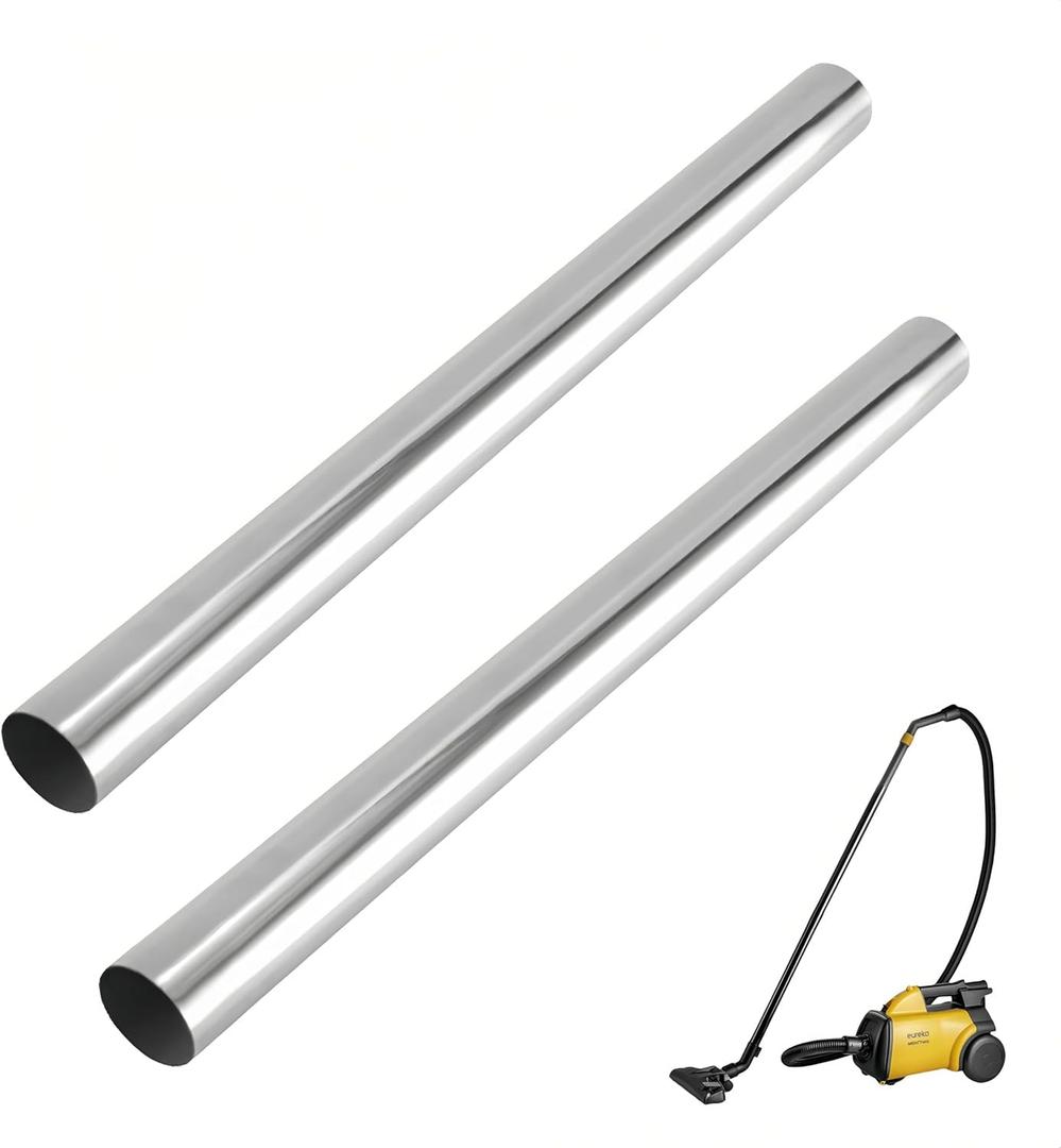 Metal Extension Wand Hose Replacement for Eureka 3670M Canister Vacuum Models 3670M 3670 3680 3670G 3670H 3672 3673 3674 3682 Series (15.8inch, Pack of 2)