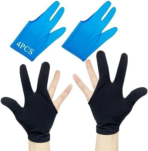 Heyshapeing 2 Pair Adult Thumb Sucking Guard Glove Finger Gloves for Finger Sucking Stop Nail Biting Skin Picking Thumb Suck