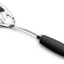 Brushed Stainless Steel Non-Slip Ergonomic Handle Spoon