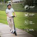 Segway Ninebot Kids eKickScooter, Kids Electric Scooter with Cruise Mode, Adjustable Handlebar Height (C2 Pro Only), for Riders Up to 132 lbs, UL-2272 2271 Certified