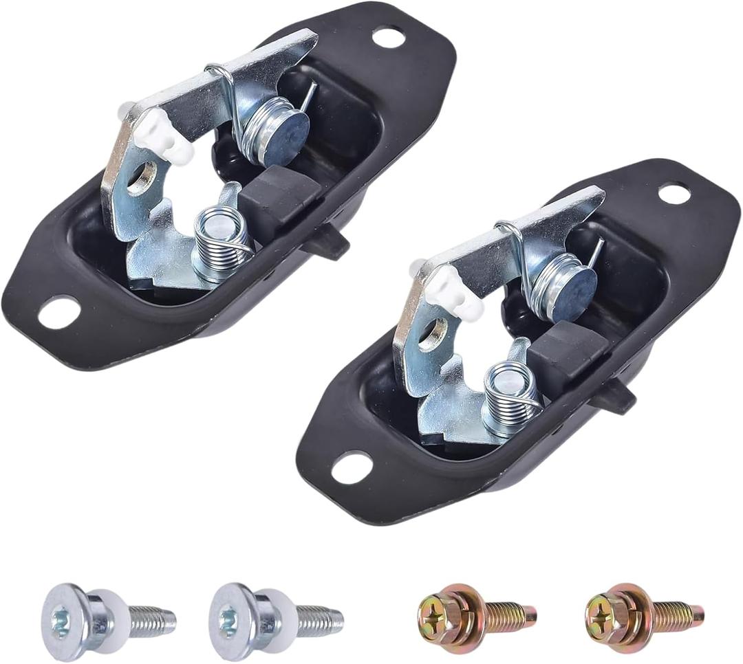 Left Right Tailgate Latch Replacement Tailgate Door Locks for Chevy Silverado Gmc Sierra Hummer H3 1500 2500HD 3500HD 2007-2018 23158822 94715027 94715028 38677