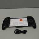 Gammeefy Switch Controllers Compatible with Nintendo Switch/Switch OLED, One-Piece Joypad Controller Replacement for Switch Pro Controller with 9 Lights Color, Turbo, Macro, KeyLinker APP, Game Boy Color (6.2"/7", Black)