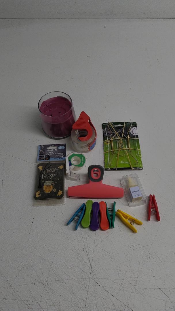 Bags Clips, Air Freshener, Candle, Coconut Simplicity Fragrance Refill Tape