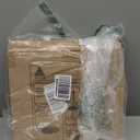 PEMAR Mother of Pearl Decorative Tray, 13" Round Display & Serving Tray with Gold Handles, Vanity/Perfume/Trinket Catchall for Dresser, Bathroom, Vanity Table (White Cream Sunlight Starburst Pattern)