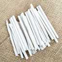 Thin Slate Chalk Pencils (2KG) Natural White Limestone Sticks Edible-Grade Slate Chalk Bars For Craft, Collection, or General Use