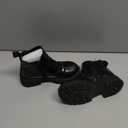 K KomForme Girls Glitter Ankle Boots Side Zipper Chelsea Booties Lug Sole (Toddler/Little Kids/Big Kids)