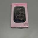 TIKOdirect Protective Case for Nintendo Switch, Protected by Soft Full Skin Cover with Pretty Cute Pattern, Silicone Slim Shockproof Back and Grip Sleeves for NS, Black