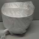 WSMKSZ 12/10/9 inch Large Self Watering Pots, Plant Pots with Mesh Drainage Holes for Indoor Outdoor Garden Plants, Flower Pots with Removable Deep Reservoir, Set of 3 Plastic Planters, White