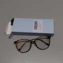 Gaoye Blue Light Blocking Glasses - Trending Round TR90 Frames, Metal Arms, UV400 Protection - Matching Soft Case (*1-tea Leopard/Transparent Lens)