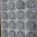 Encheng 7 oz Clear Glass Jars With Lids,Yogurt Container With Lids(PE),Replacement Pudding Jars Yogurt Jar,Glass Container With Twine n Tag For Milk,Jams,Jelly,Mousse,Dishwaresafe 20 Pack